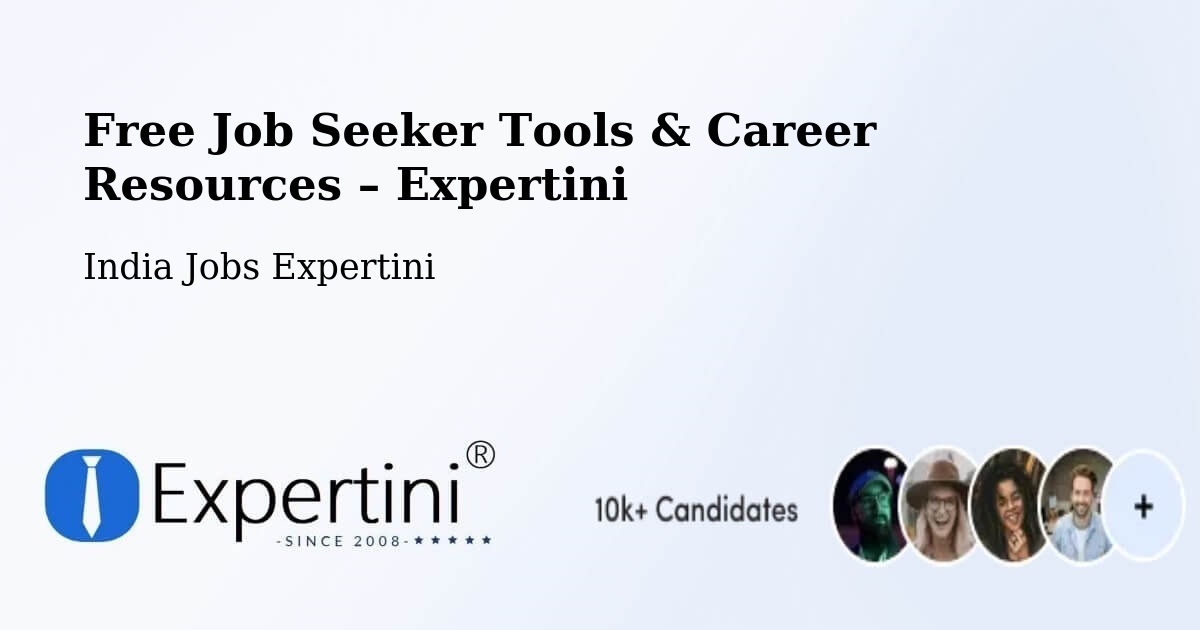 Free Job Seeker Tools & Career Resources – Madurai - Madurai, India Jobs Expertini